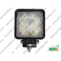 24W 3W * 8PCS LED Work off Road Light para ATV SUV Truck Escavadeira Empilhadeira Pencil Beam Light